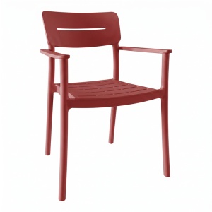 Scaun Pilma, Rosu bordo, 57x54x82 cm