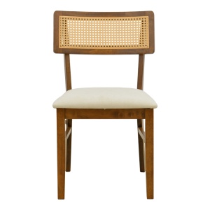Scaun Raffles, Ecru, 47x48x83.5 cm - Img 4