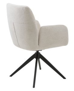 Scaun ROXANA SELECT, Ivory, 62x88x58 cm - Img 3