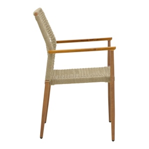 Scaun Stivuibil, Solana, Natural, 57x56x95 cm - Img 4