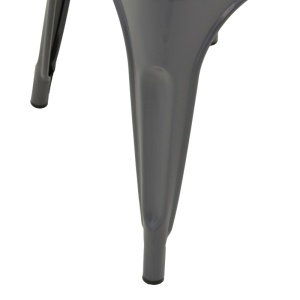 Scaun Utopia Gri inchis 44x44x85 cm - Img 9