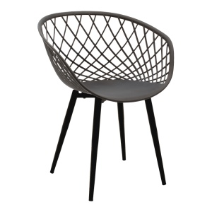Scaun V1 Ezra Pako Antracit 62.5x56x82 cm