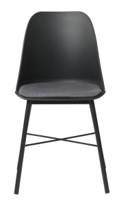 Scaun WHISTLER, Negru, 54x83x47 cm - Img 3