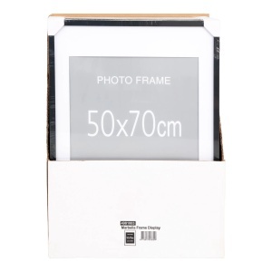 Set 15 piese Rame foto Marbella, Negru, 53x30x74 cm - Img 5