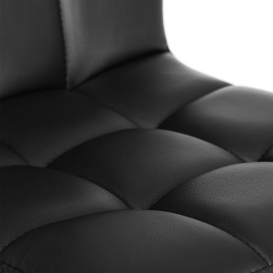 Set 2 buc. Scaune de bar Songmics Negru 46x42x118.5 cm - Img 5