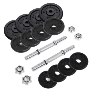 Set 2 gantere Songmics Negru 35x21.3x21.3 - Img 3