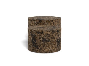 Set 2 piese Masute de cafea Dice V1, Maro, 40x58x58 cm - Img 6