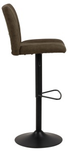 Set 2 piese Scaune de bar Sylvia, Verde, 115x41.5x52 cm - Img 5