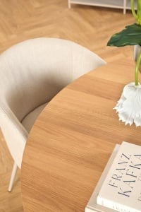 Set 2 piese Scaune dining Eleanor V1, Gri, 79x55.5x55 cm - Img 5