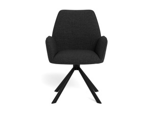 Set 2 piese Scaune dining Glenda V1, Gri, 88.5x61x63 cm - Img 4