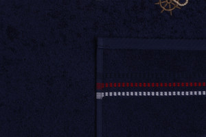 Set 2 Prosoape de Bucatarie Marina Dark Blue Cipa 50x70 cm (Bumbac 100%) - Img 2