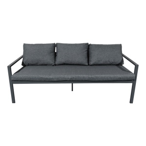 Set 4 bucati de gradina, Gardenly, Gri inchis, 68.5x175x72 cm - Img 3