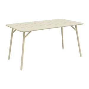 Set 5 masa si scaune gradina, Moraja Deraby, Crem, 80x140x72 cm - Img 3