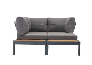 Set de gradina Verona Wood Multicolor 258x184x85 cm - Img 6