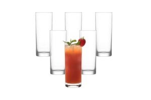 Set de pahare, 6 bucati LV Transparent 6.4x6.4x16 cm - Img 6