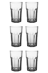 Set de pahare, 6 bucati LV Transparent 8.3x8.3x12.1 cm - Img 4