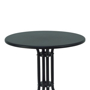 Set masa si scaune 3 buc de gradina Confidence Pako World Negru 60x60x70 cm - Img 3
