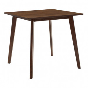 Set Masa si Scaune Benson-Orlean 5 Piese Nuc Inchis - Bej 80x80x75 cm - Img 3