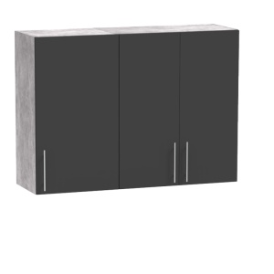 Set mobila bucatarie Festa Pako World Antracit 100x60x85 cm - Img 3
