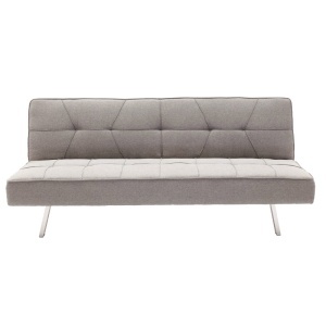 Set mobilier studenti canapea si masuta de cafea, 2 buc, Glide, Gri, 175x83x74 cm - Img 4