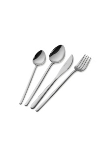 Set tacamuri 24 bucati CKB0227 Argintiu 28x20x8 cm