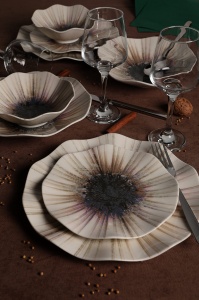 Set vesela de masa (24 bucati) GBSNES24Y4101986 Multicolor 25x25x2 cm - Img 4