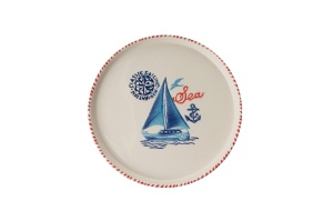 Set vesela mic dejun, 14 bucati KAHSER14 Alb 19x19x1 cm - Img 12