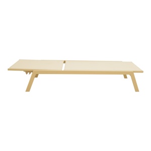 Sezlong, Boka, Champagne, 192x60x31 cm - Img 3