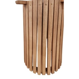 Stalp picior suport blat masa Galy I Natural 60x60x75 cm - Img 4