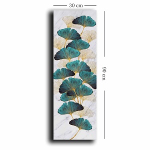 Tablou canvas 3090NISC-005 Auriu 30x90 cm - Img 2