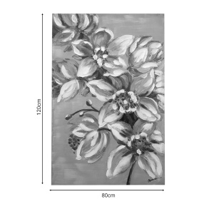 Tablou canvas Flourish I 80x3x120 cm - Img 2