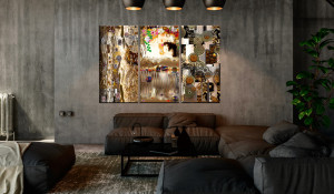 Tablou - Mom with Child (3 Parts) 120x80 cm - Img 2