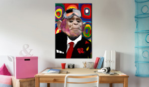 Tablou - Mr. Monkey 60x90 cm - Img 2