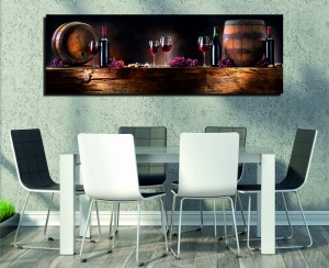 Tablou PC010 Multicolor 30x80x3 cm - Img 2