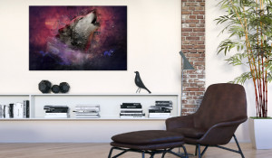 Tablou - Time of Wolves 60x40 cm - Img 2