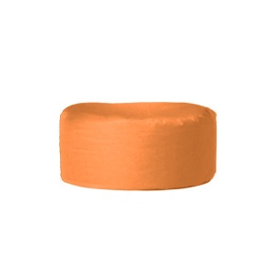 Taburet puf de grădină Round Portocaliu 55x30 cm - Img 10