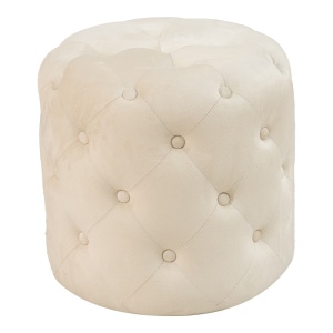 Taburet puf Seval Pako World Crem 49x49x47 cm