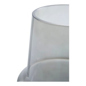 Vaza decorativa, Gri, 15x15x19 cm - Img 3