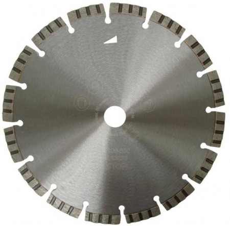 Disc DiamantatExpert pt. Beton armat / Mat. Dure - Turbo Laser 125x22.2 (mm) Premium - DXDH.2007.125