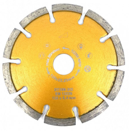 Disc DiamantatExpert pt. Rosturi de dilatare in beton 125x4x22.2 (mm) Profesional Standard - DXDH.5207.125.04