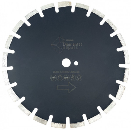 Disc DiamantatExpert pt. Asfalt, Caramida &amp; Abrazive 350mm Profesional Standard - DXDY.EASF.350.25