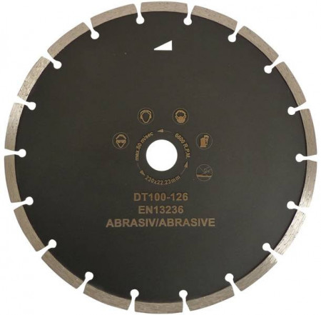 Disc DiamantatExpert pt. Caramida, Calcar & Mat. Abrazive 180x22.2 (mm) Premium - DXDH.1817.180