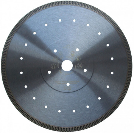 Disc DiamantatExpert pt. Ceramica dura, portelan, gresie 300x25.4 (mm) Super Premium - DXDH.3901.300.25