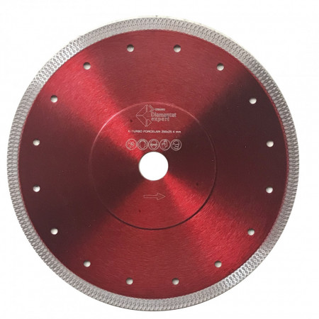Disc DiamantatExpert pt. Portelan dur & Gresie ft. dura 230x25.4/22.2 (mm) Premium - DXDY.XTURBO.230.25