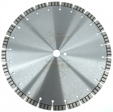 Disc DiamantatExpert pt. Beton armat - Turbo Laser 400mm Premium - DXDY.PCON.400.25
