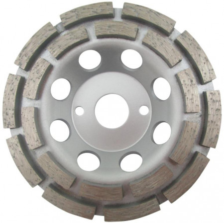 Cupa diamantata rand dublu diamant - Beton/Abrazive 115x22.2mm Profesional Standard - DXDH.4407.115
