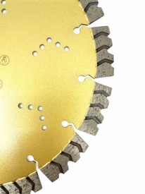 Disc DiamantatExpert pt. Beton armat extrem de dur & piatra - SHARK 230mm x M14 Super Premium - DXDY.2040.230.M14 - Img 5