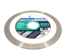 Disc DiamantatExpert pt. Ceramica, Gresie Portelanata de Duritate Medie, Placi 115x22.23 (mm) taiere uscata sau umeda, Blue Line Profesional - DXQZ.BTLE.115 - Img 2