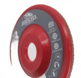 Disc lamelar pt. slefuit placi, gran. 200, Ø115mm