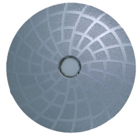 Paduri / dischete diamantate brazate in vacuum pt. slefuire uscata #200 Ø100mm - DXDY.DRYPADVACU.100.0200